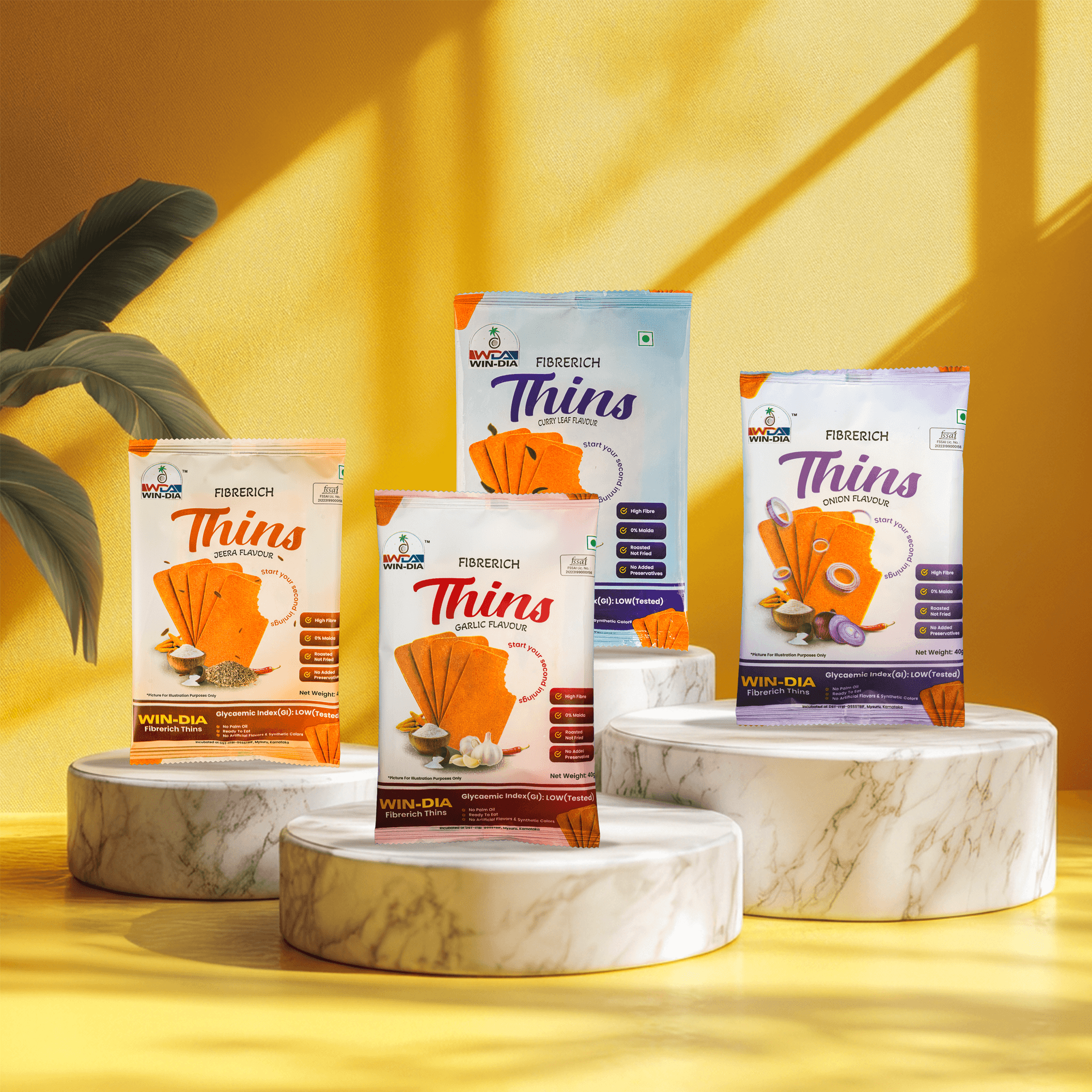 Windia Thins WIN-DIA FibreRich Thins Assorted Combo