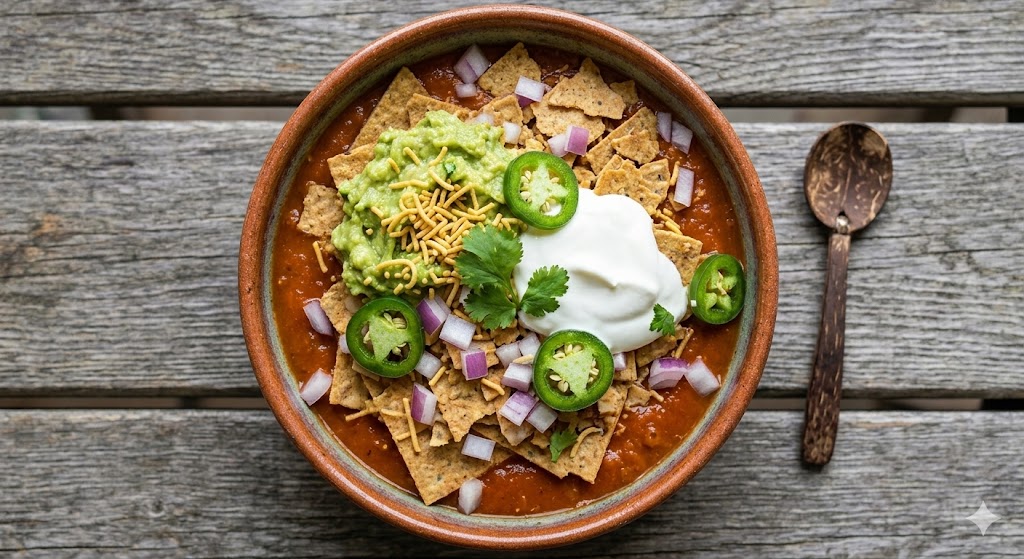 Tomato Soup Crunch Bowl